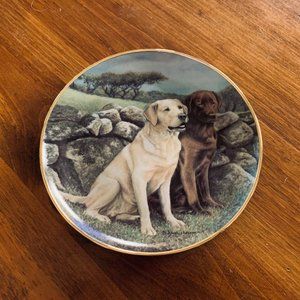 "Trusted Companions" Numbered Plate - Franklin Mint